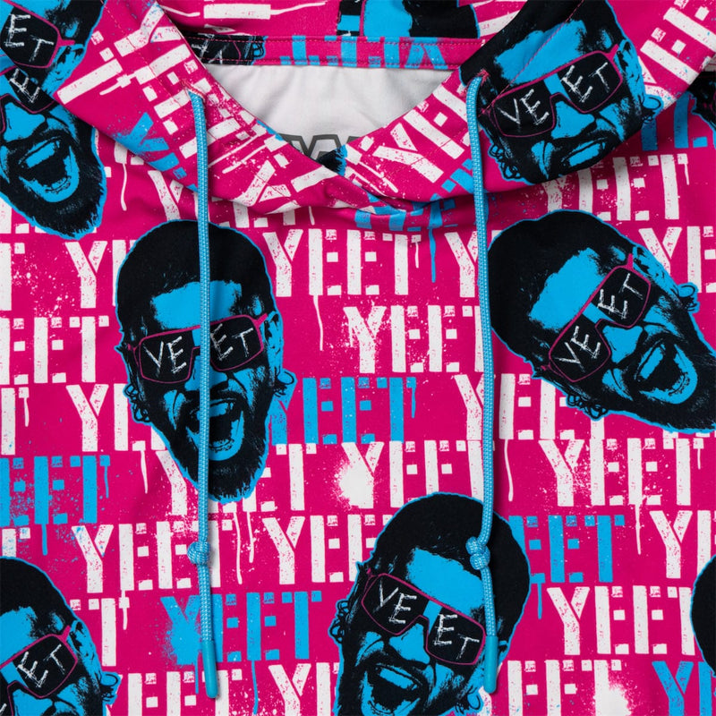 RSVLTS Jey Pop Youth Performance Hoodie in Pink — detail 2