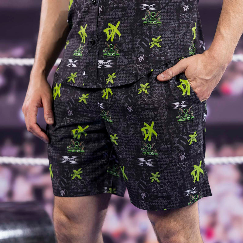 RSVLTS D-Generation X Hybrid Shorts in Black — detail 2