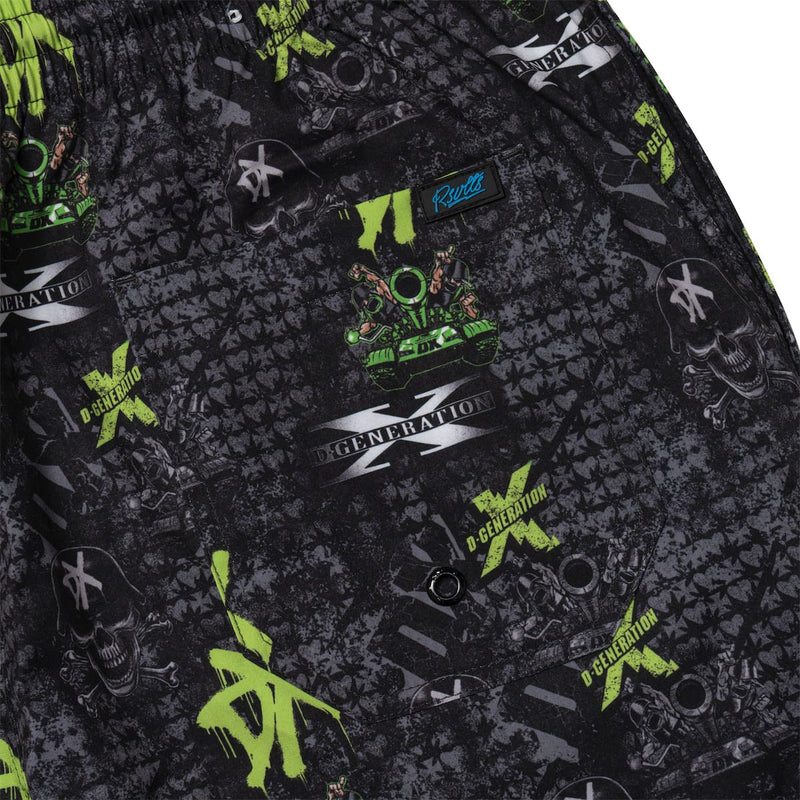 RSVLTS D-Generation X Hybrid Shorts in Black — detail 3