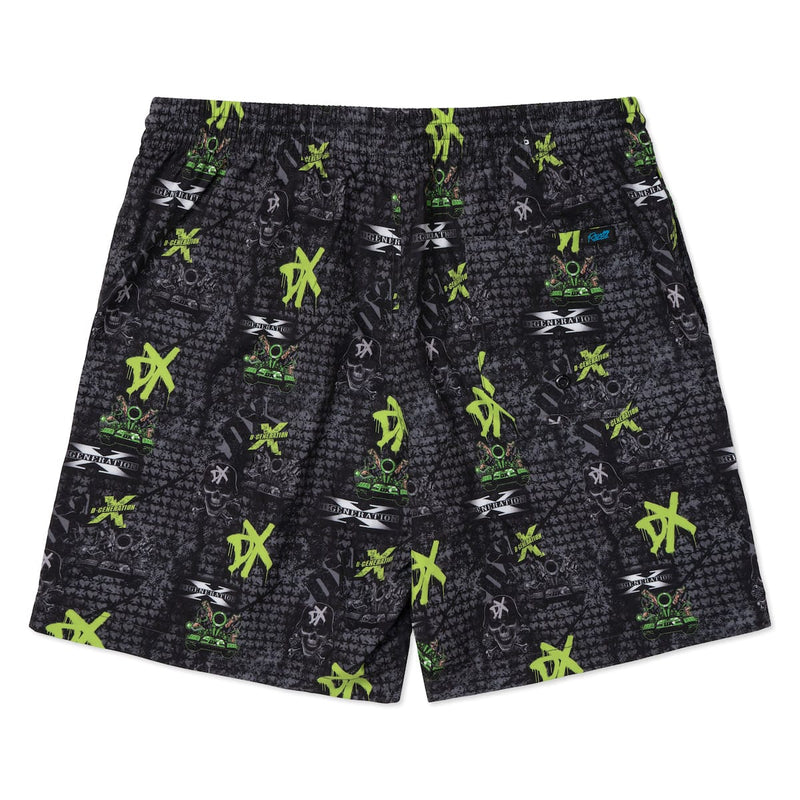 RSVLTS D-Generation X Hybrid Shorts in Black — detail 5