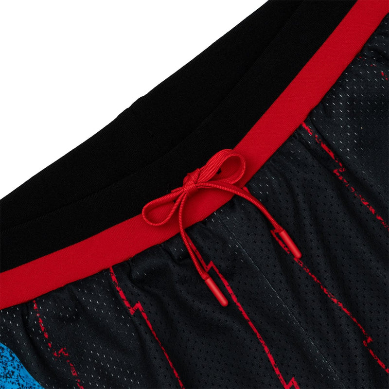 RSVLTS Best in the World Mesh Shorts in Black — detail 3