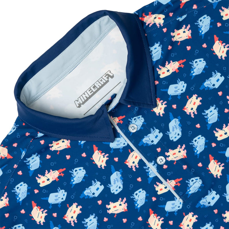 RSVLTS A Lotta Axolotl All-Day Polo in Blue — detail 5
