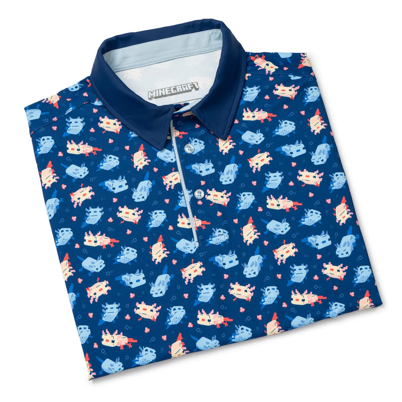 RSVLTS A Lotta Axolotl All-Day Polo in Blue — detail 8