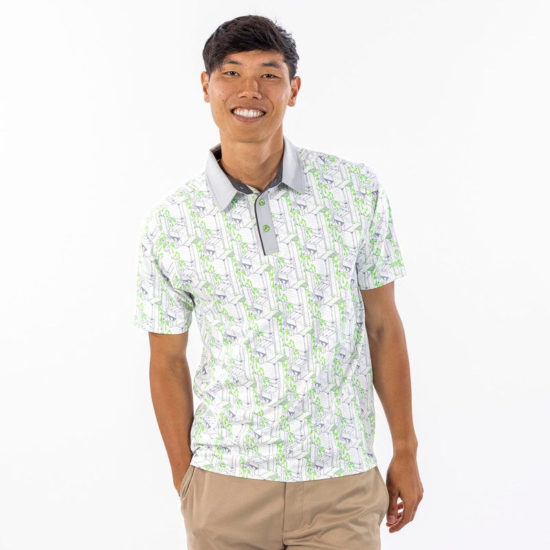 RSVLTS Iron Golem All-Day Polo in Green — detail 2