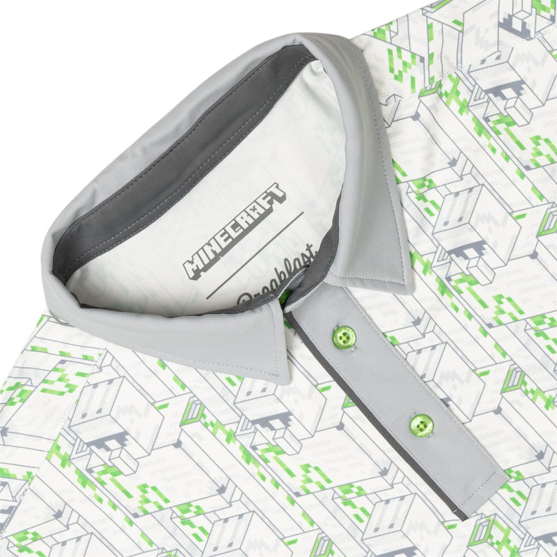 RSVLTS Iron Golem All-Day Polo in Green — detail 5