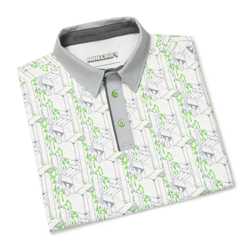 RSVLTS Iron Golem All-Day Polo in Green — detail 7