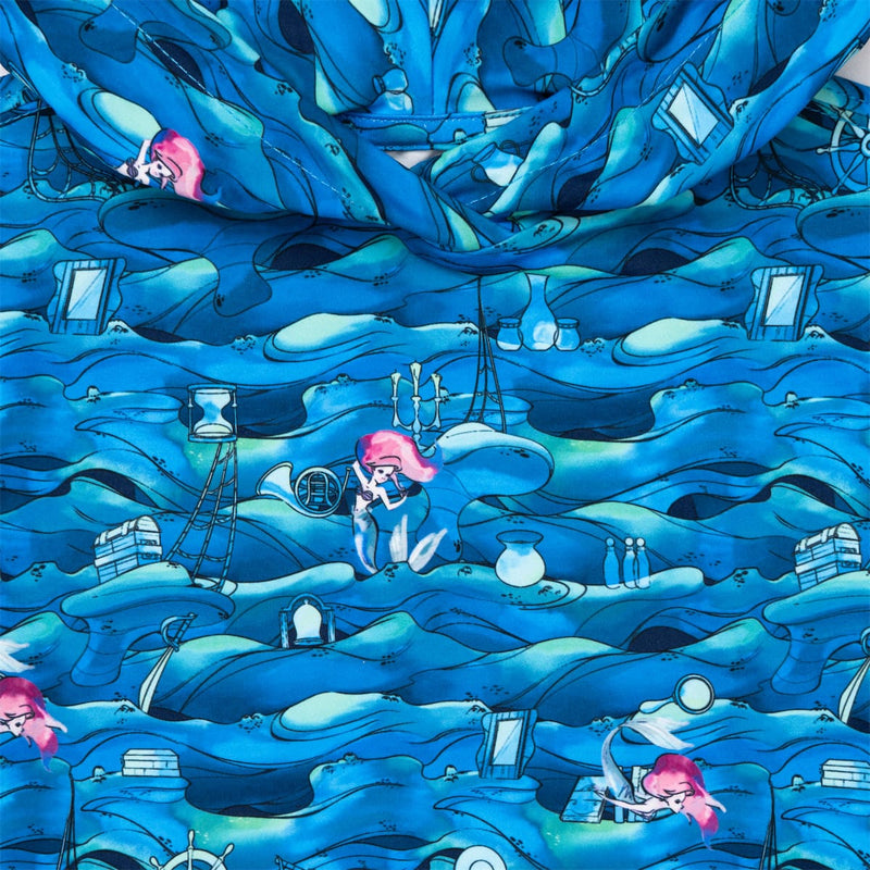 RSVLTS The Secret Grotto Preschool Performance Hoodie in Blue — detail 2