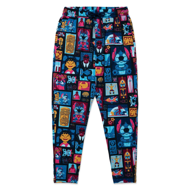 RSVLTS Tiki-terrestrial Performance Joggers in Blue — front view