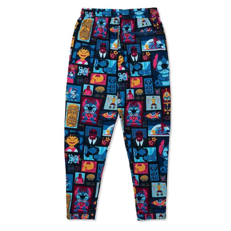 RSVLTS Tiki-terrestrial Performance Joggers in Blue — detail 3