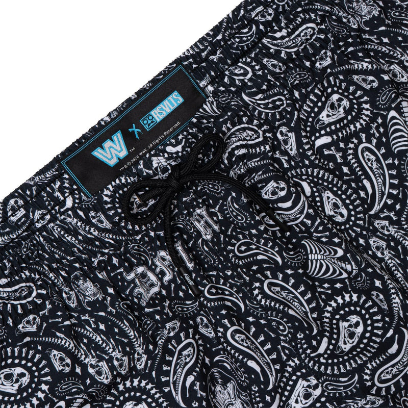 RSVLTS Dirty Dom Hybrid Shorts in Black — detail 3