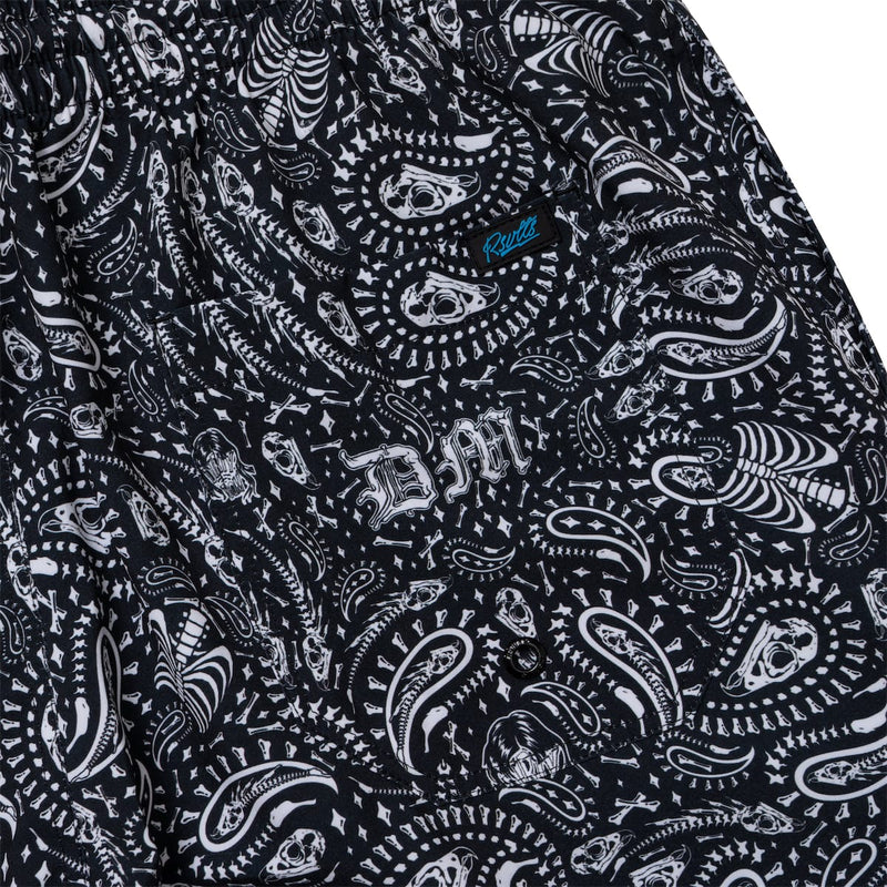 RSVLTS Dirty Dom Hybrid Shorts in Black — detail 4