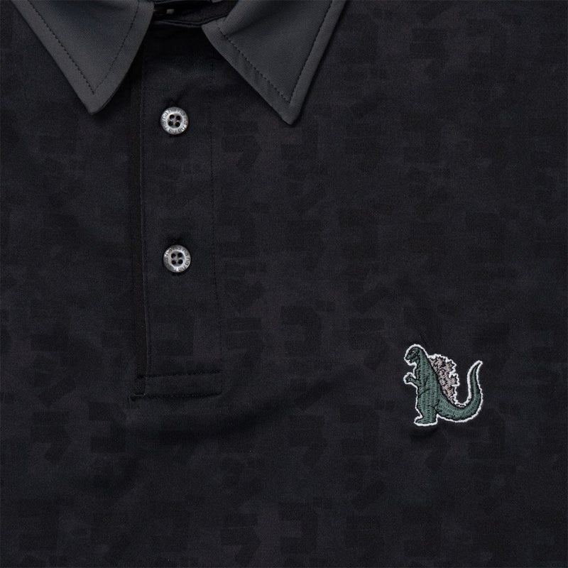 RSVLTS In the Name of the King All-Day Polo in Black — detail 3