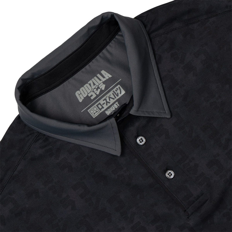 RSVLTS In the Name of the King All-Day Polo in Black — detail 5