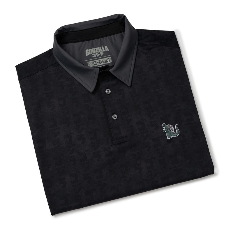 RSVLTS In the Name of the King All-Day Polo in Black — detail 8