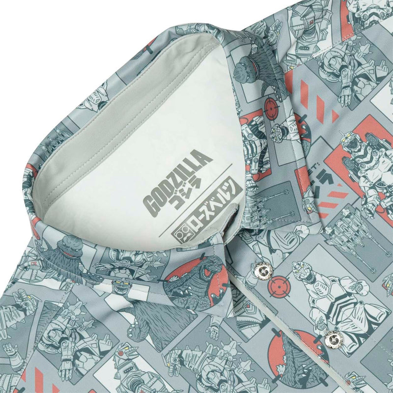RSVLTS Mechanical Menace All-Day Polo in Gray — detail 6