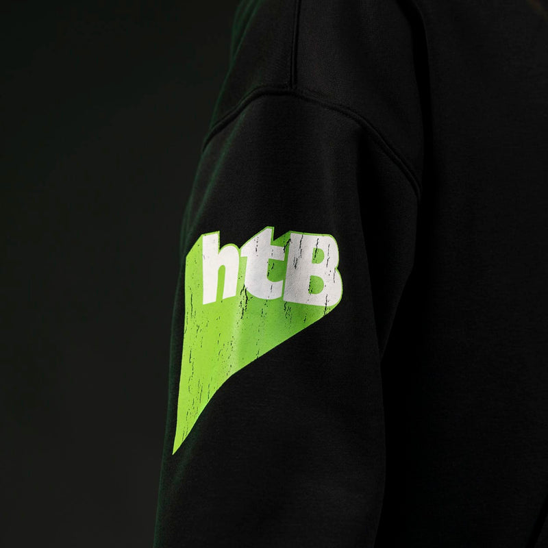 RSVLTS Chick Hicks 86 Relaxed Hoodie in Black — detail 5