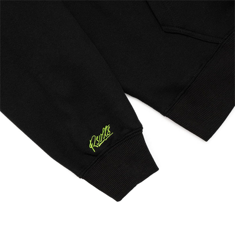 RSVLTS Chick Hicks 86 Relaxed Hoodie in Black — detail 7