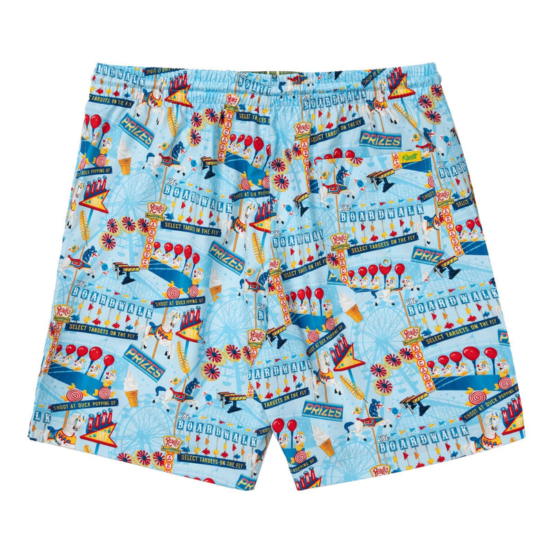 RSVLTS Boardwalk Bonanza Hybrid Shorts in Blue — detail 5