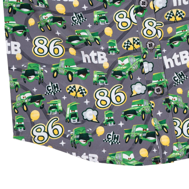 RSVLTS Chick Hicks 86 Preschool KUNUFLEX Short Sleeve Shirt in Green — detail 5