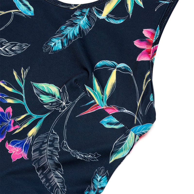 RSVLTS Spring Sketches Skater Dress in Blue — detail 4