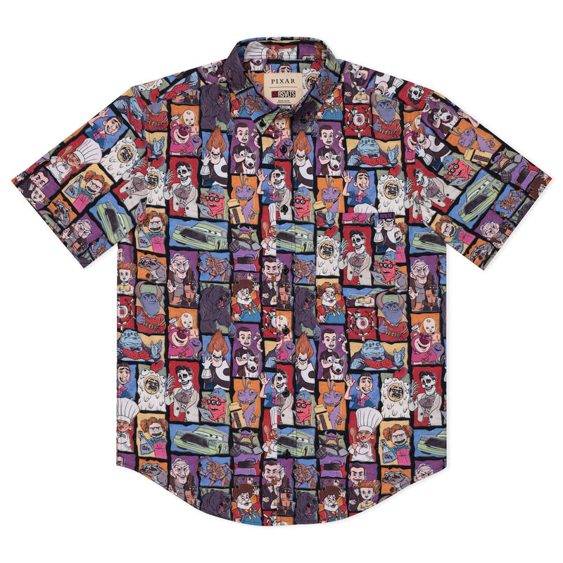 RSVLTS Up to No Good KUNUFLEX Short Sleeve Shirt in Multicolor — detail 5