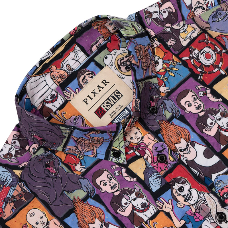 RSVLTS Up to No Good KUNUFLEX Short Sleeve Shirt in Multicolor — detail 6
