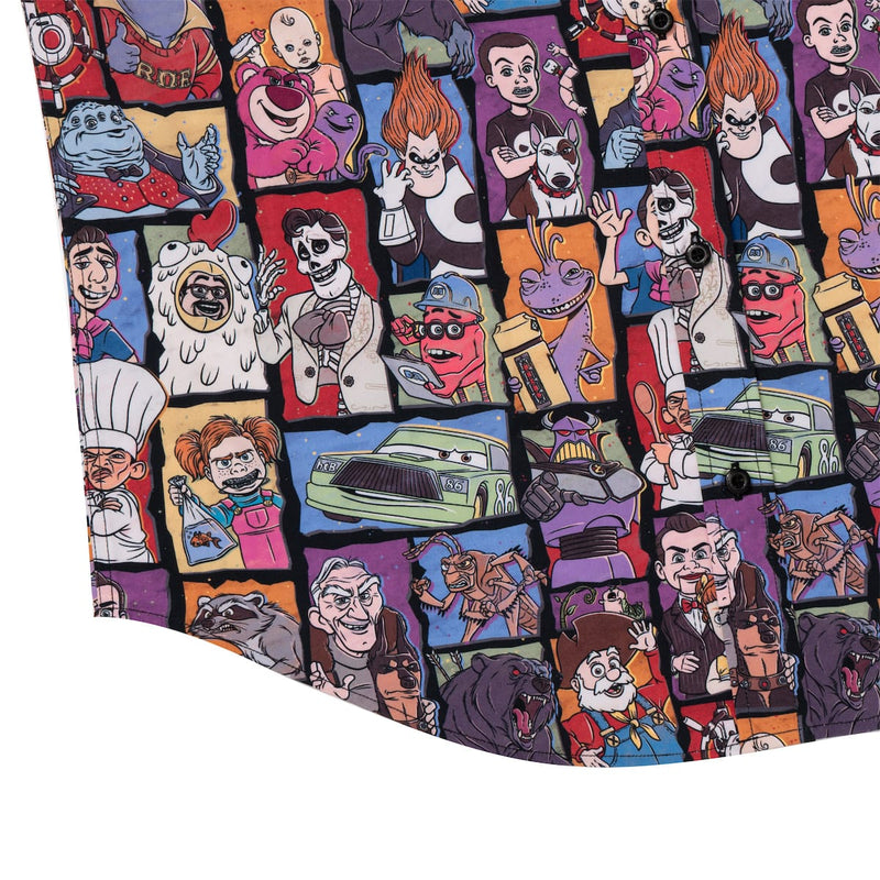 RSVLTS Up to No Good KUNUFLEX Short Sleeve Shirt in Multicolor — detail 7