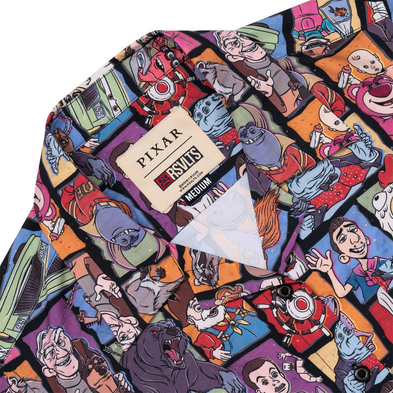 RSVLTS Up to No Good Women's KUNUFLEX Short Sleeve Shirt in Multicolor — detail 6