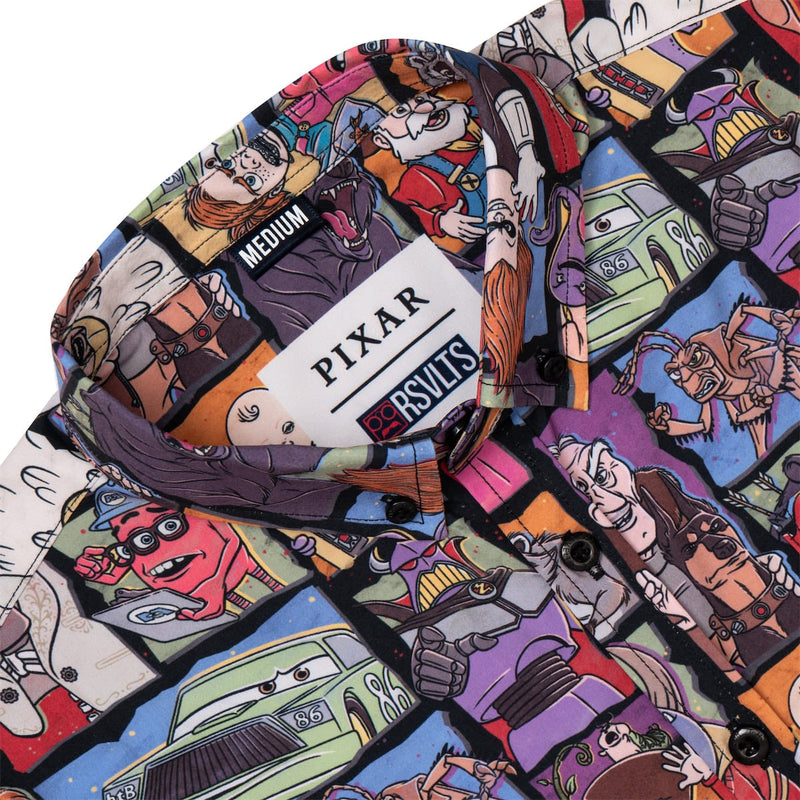 RSVLTS Up to No Good Youth KUNUFLEX Short Sleeve Shirt in Multicolor — detail 3
