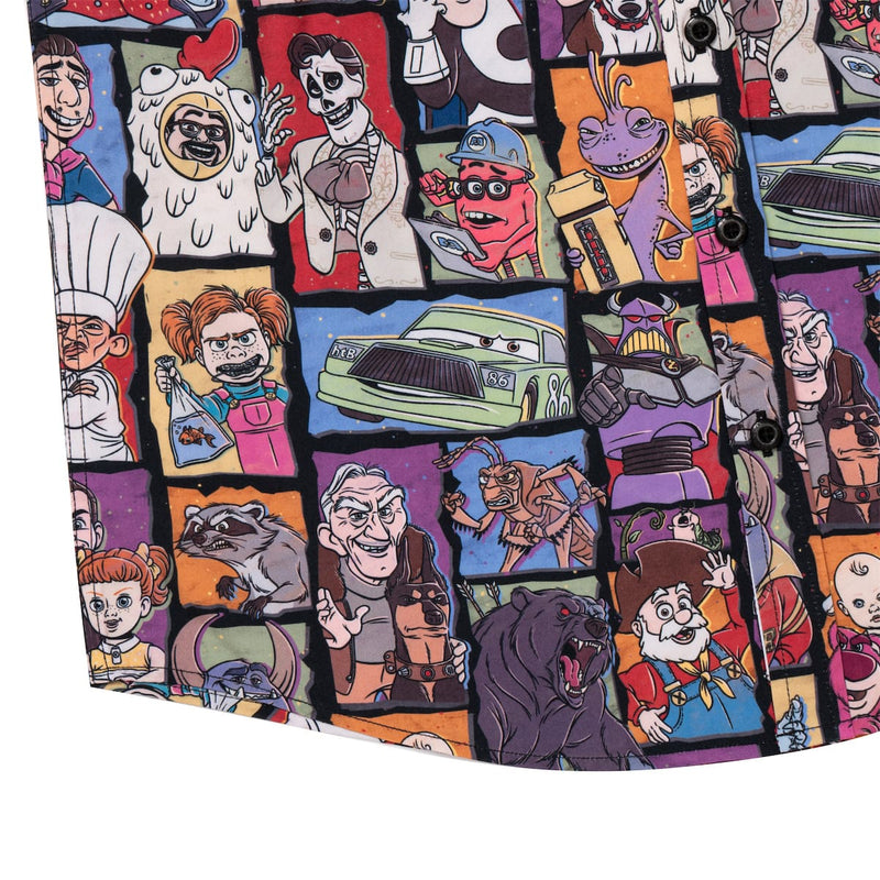 RSVLTS Up to No Good Youth KUNUFLEX Short Sleeve Shirt in Multicolor — detail 4