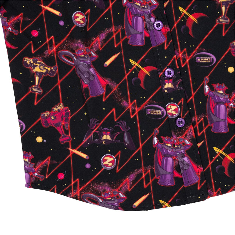 RSVLTS Emperor of Evil Preschool KUNUFLEX Short Sleeve Shirt in Black — detail 5