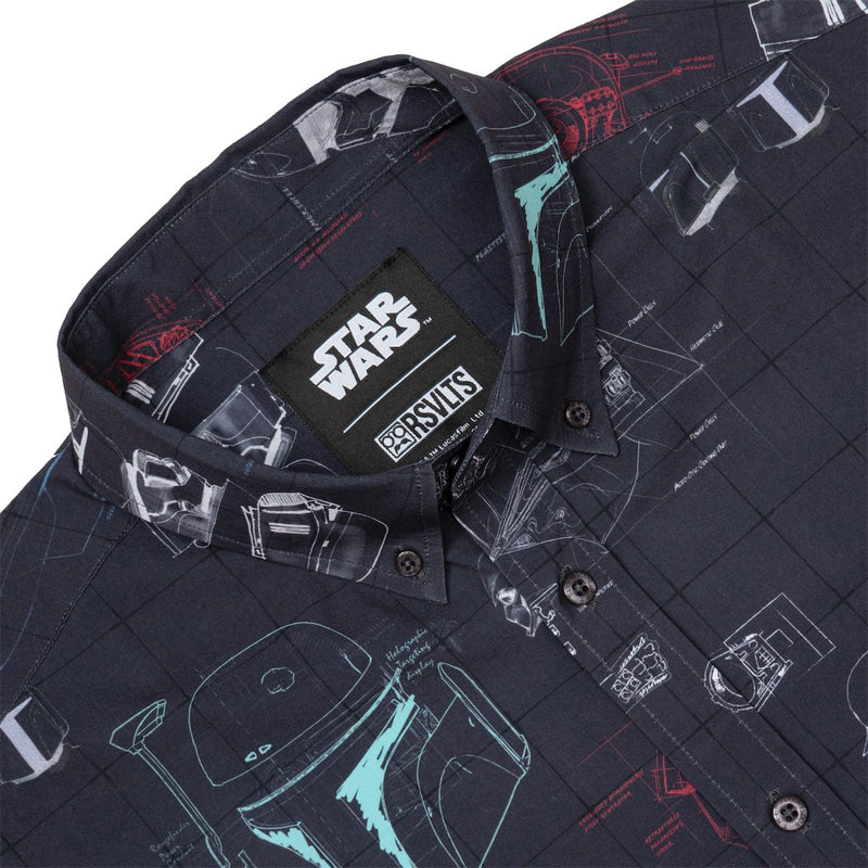 RSVLTS Helmetrics KUNUFLEX Short Sleeve Shirt in Black — detail 6