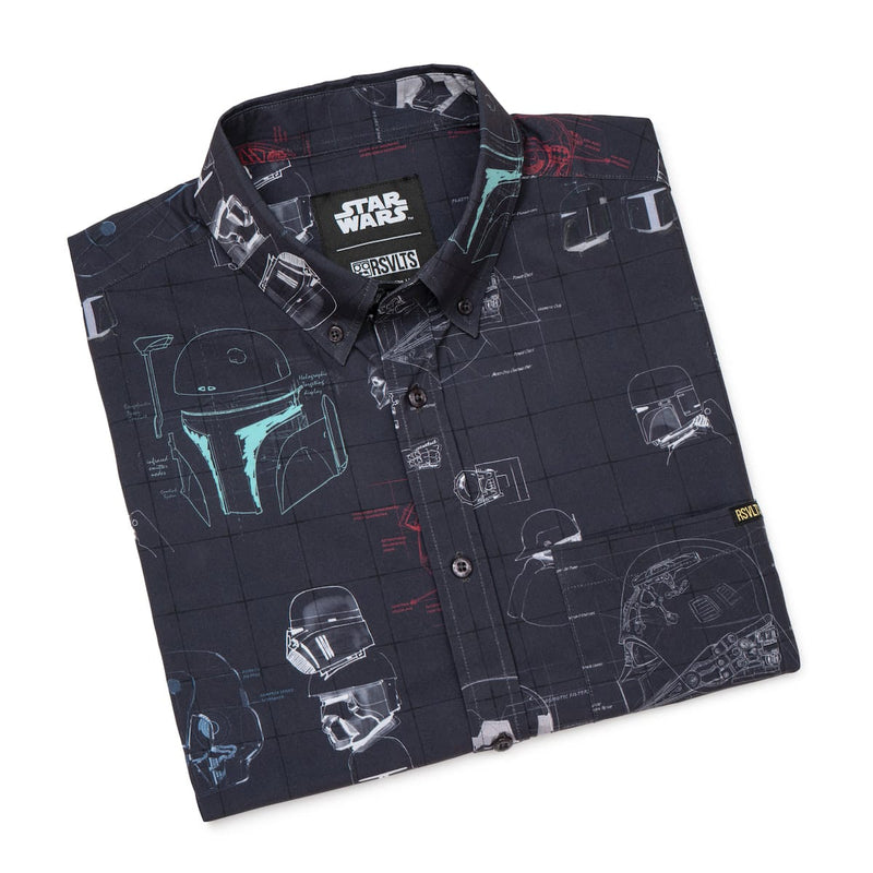 RSVLTS Helmetrics KUNUFLEX Short Sleeve Shirt in Black — detail 8