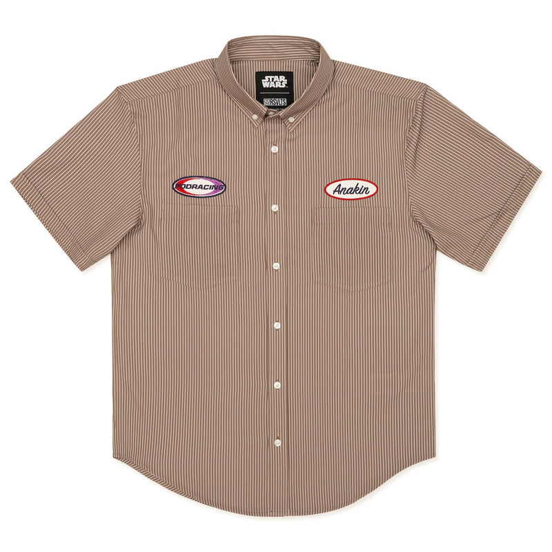 RSVLTS Mos Espa’s Engine Repair KUNUFLEX Short Sleeve Shirt in Multicolor — detail 9