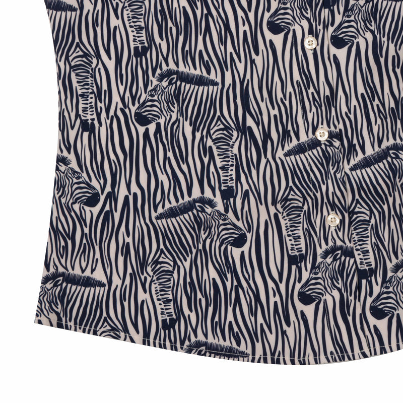 RSVLTS Z-Bruhs Women's KUNUFLEX Short Sleeve Shirt in Black — detail 4