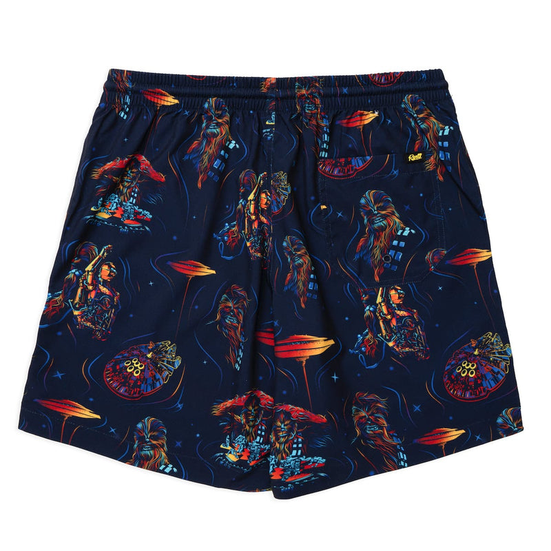 RSVLTS Wookiee Warp Hybrid Shorts in Black — detail 5