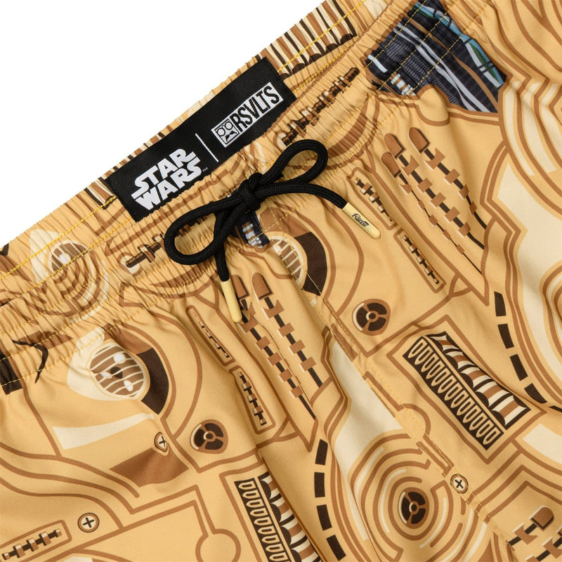 RSVLTS Oh Dear! Hybrid Shorts in Yellow — detail 4