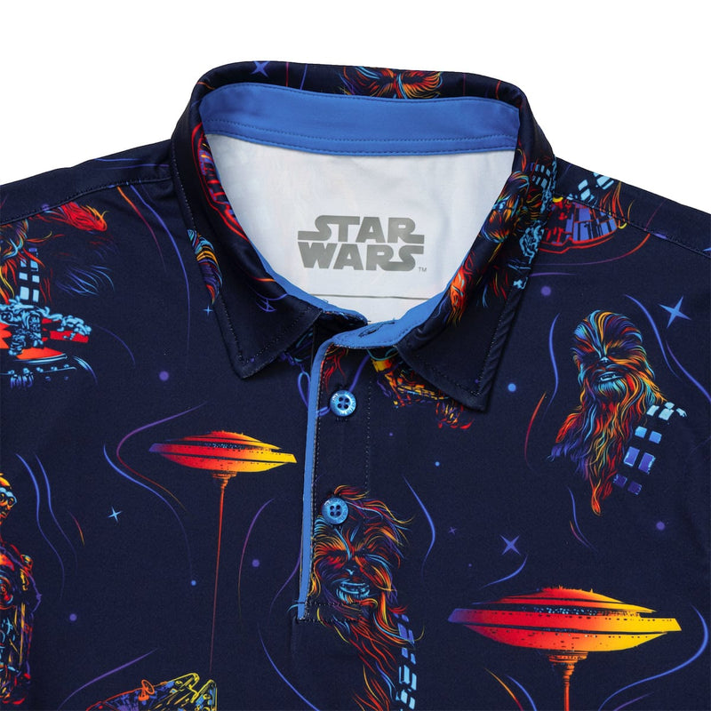 RSVLTS Wookiee Warp Youth All-Day Polo in Black — detail 3