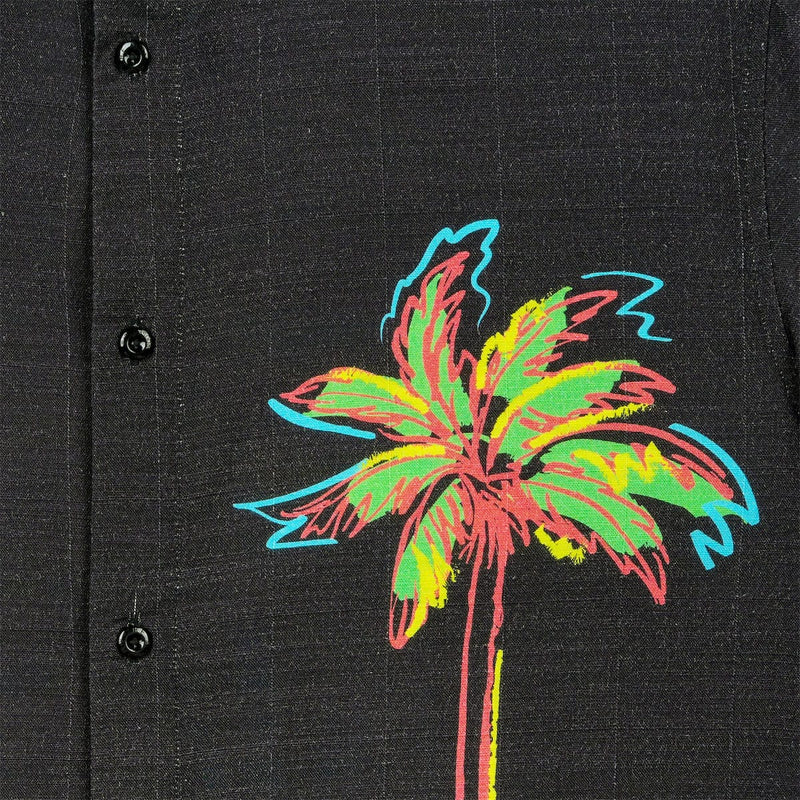 RSVLTS Electric Palm Bamboo Short Sleeve Shirt — detail 6