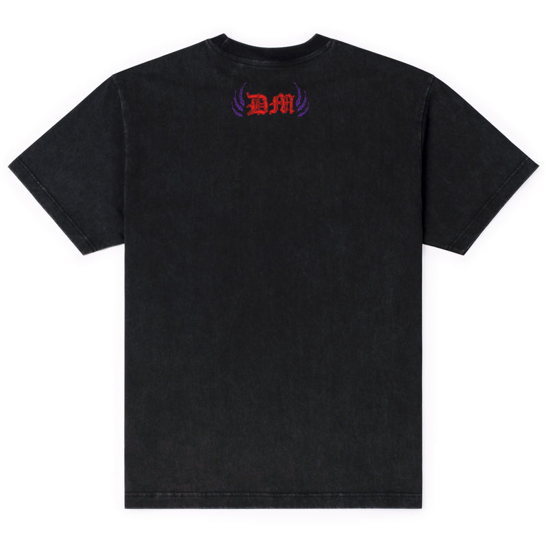 RSVLTS Most Hated Man Vintage Crewneck Tee in Black — detail 3