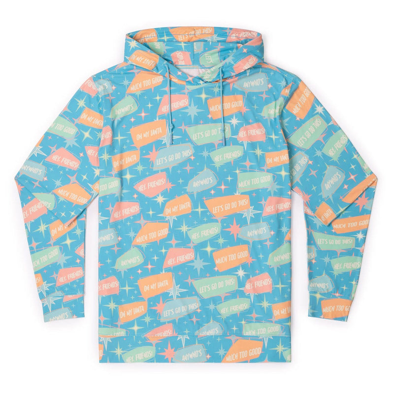 RSVLTS Phrasing Mr. Morrow Performance Hoodie — front view
