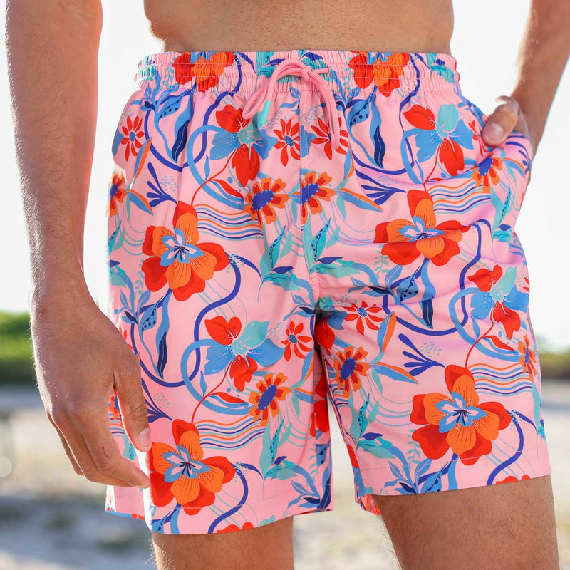RSVLTS Back to the Fuchsia Hybrid Shorts — front view