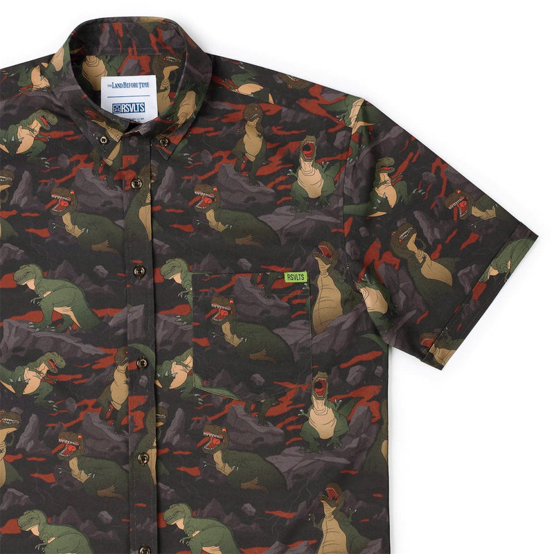 RSVLTS The Valley of Teeth KUNUFLEX Short Sleeve Shirt — front view