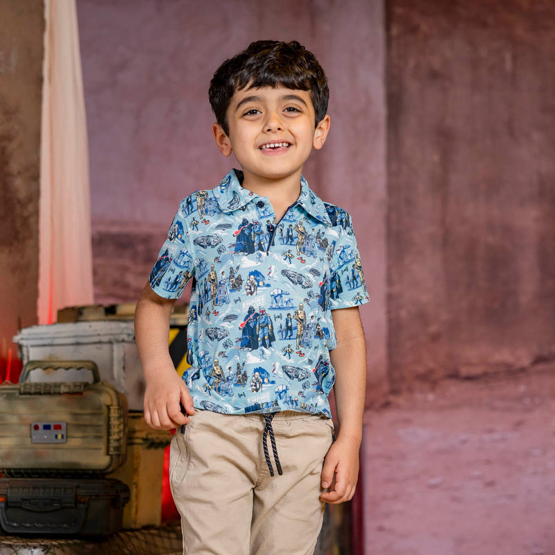 RSVLTS Sweet Dreams, Rebels! Preschool All-Day Polo — front view