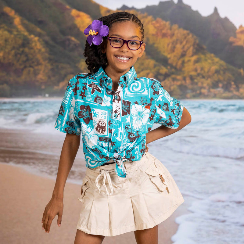 RSVLTS Fear the Kakamora Youth KUNUFLEX Short Sleeve Shirt — front view