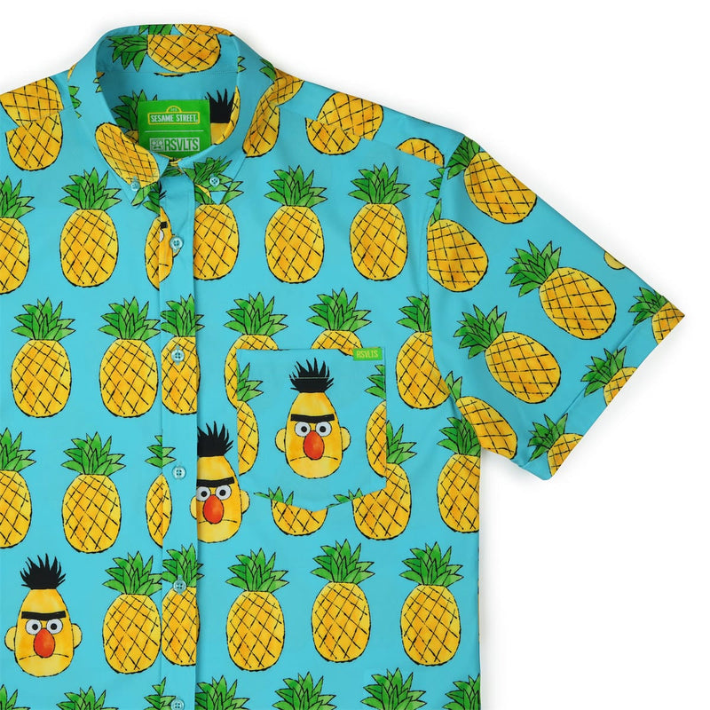 RSVLTS Bert-apple KUNUFLEX Short Sleeve Shirt — front view