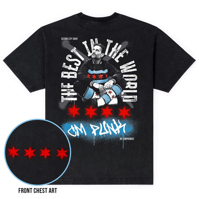 RSVLTS Best in the World Vintage Crewneck Tee — front view