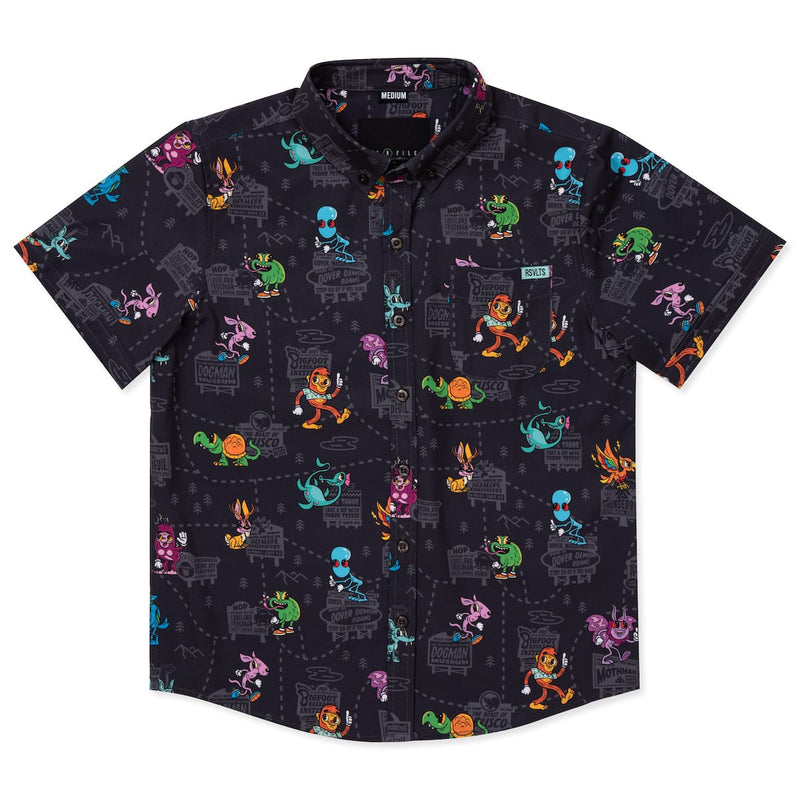 RSVLTS Cryptid Country Youth KUNUFLEX Short Sleeve Shirt — front view