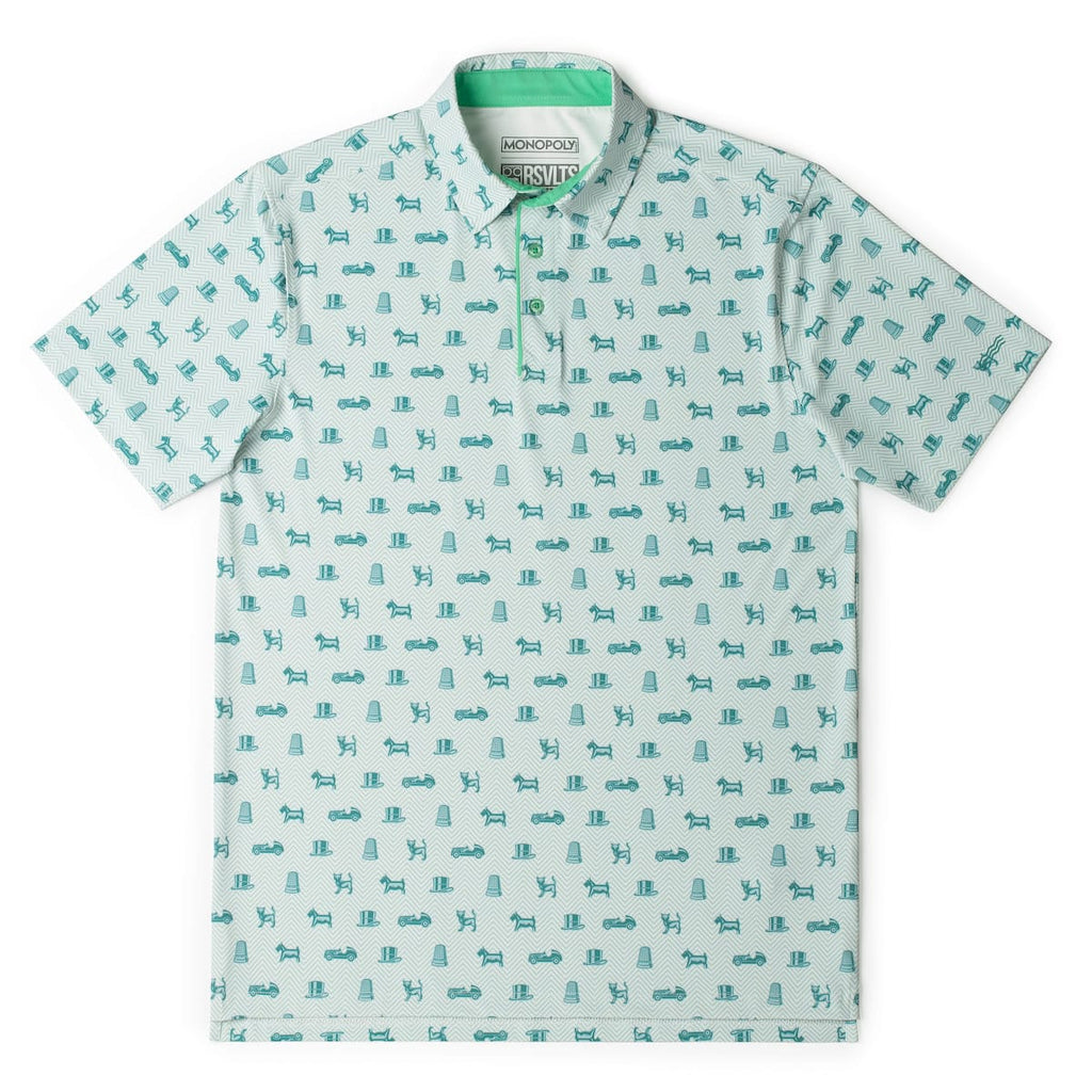 RSVLTS Pass Go All-Day Polo — front view