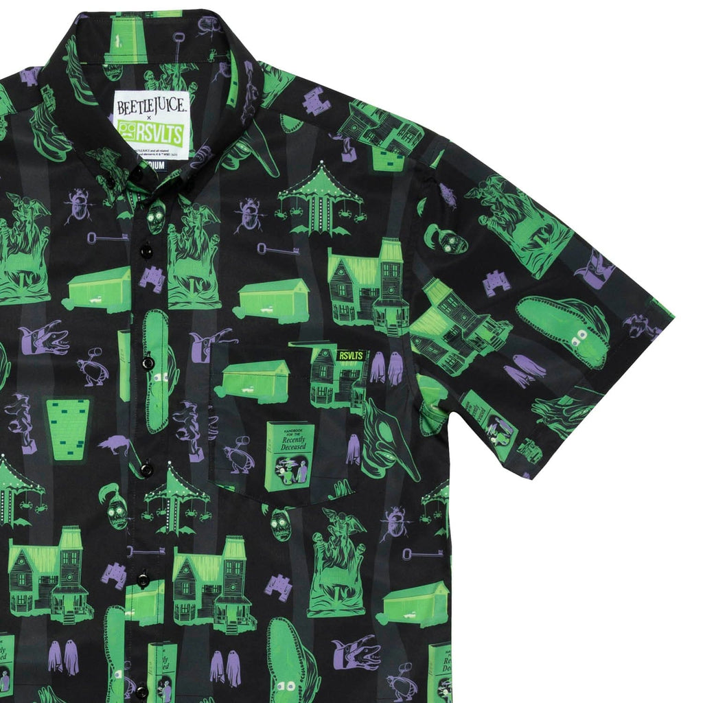 RSVLTS Haunting of Maitland Manor KUNUFLEX Short Sleeve Shirt — front view